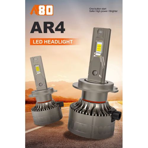 A80 Turbo LED 2pcs AR4 120W H1 H4 H7 H8 H9 H11 H15