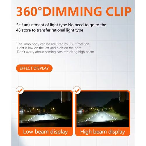 A80 Turbo LED 2pcs AR6 150W H1 H4 H7 H11