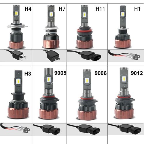 Turbo LED FOCUS H1 H4 H7 H8 H9 H11 9005 9006 70W Canbus 5700K pour Voiture et moto