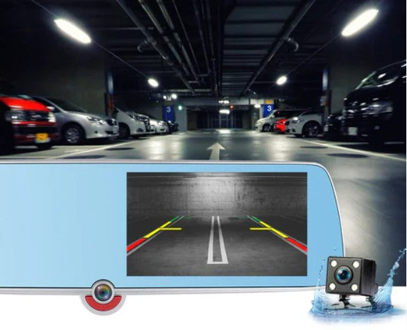 Rétroviseur de voiture Tactile avec 3 camera S100