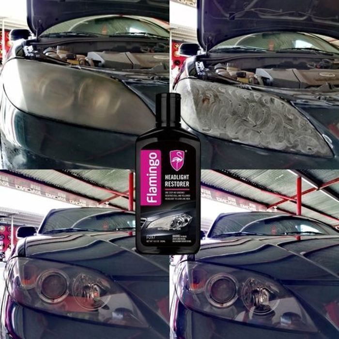 Flamigo Nettoyage de phare de voiture 300ML F097