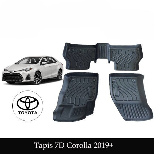 Tapis 7D Corolla 2019+