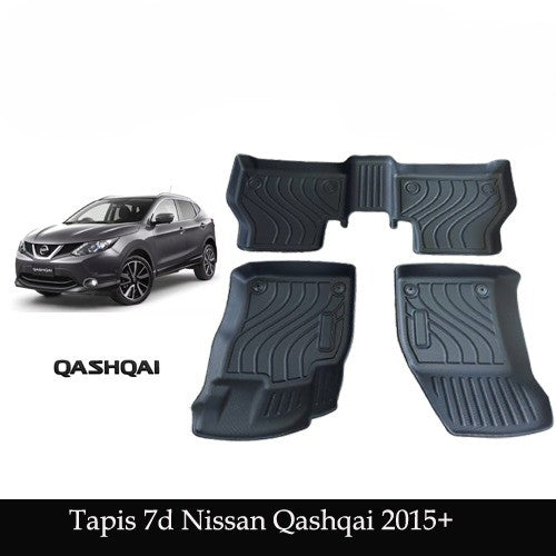 Tapis 7D Nissan Qashqai 2015+