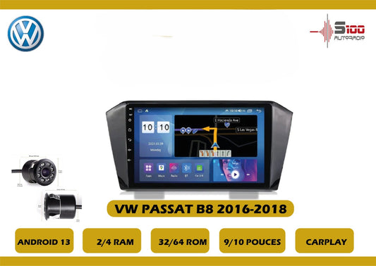 POSTE RADIO ANDROID Volkswagen Passat B8 2016-2018