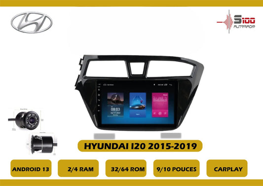 POSTE RADIO ANDROID Hyundai I20 2015-2019