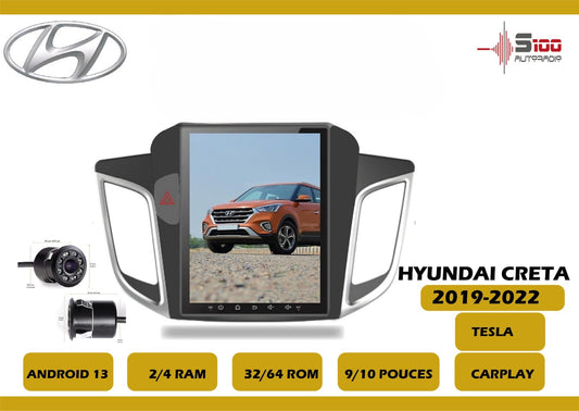 POSTE RADIO ANDROID Hyundai Creta 2019-2022