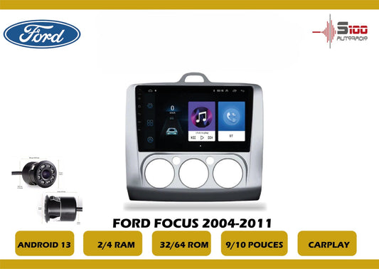 POSTE RADIO ANDROID Ford Focus 2004-2011