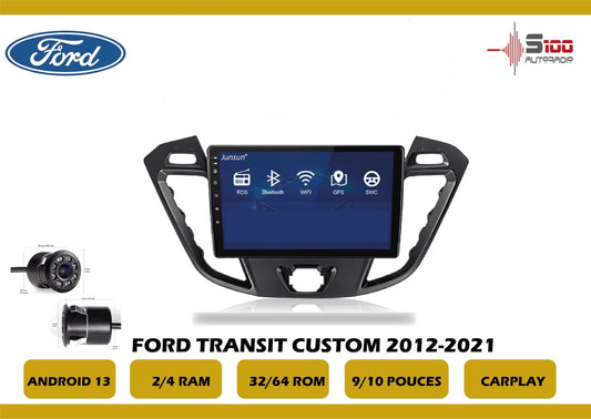 POSTE RADIO ANDROID Ford Transit Custom 2012-2021