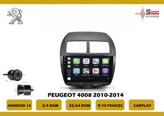 POSTE RADIO ANDROID Peugeot 4008 2010-2014