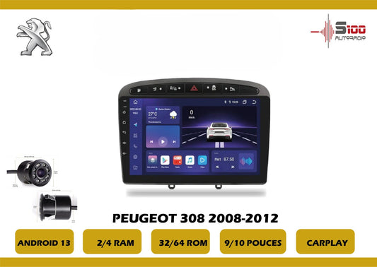 POSTE RADIO ANDROID Peugeot 308 2008-2012