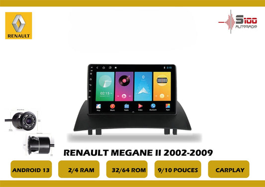 POSTE RADIO ANDROID Renault Megane 2 2002-2009