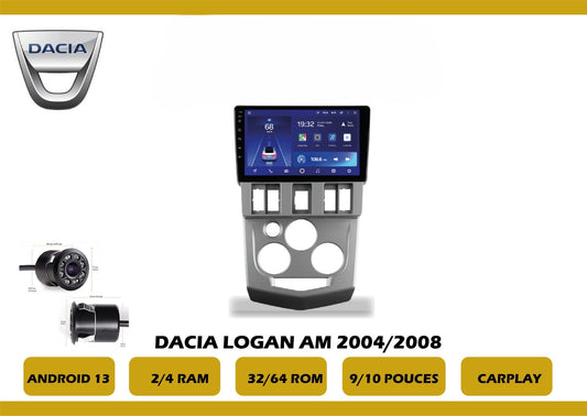 POSTE RADIO ANDROID Dacia Logan AM 2004-2008