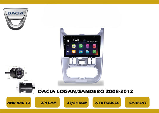 POSTE RADIO ANDROID Dacia Logan / Sandero 2008-2012