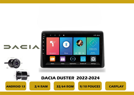 POSTE RADIO ANDROID Dacia Duster 2022-2024