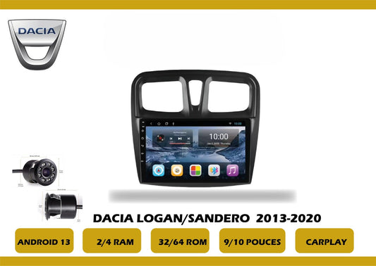 POSTE RADIO ANDROID Dacia Logan/Sandero 2013-2020