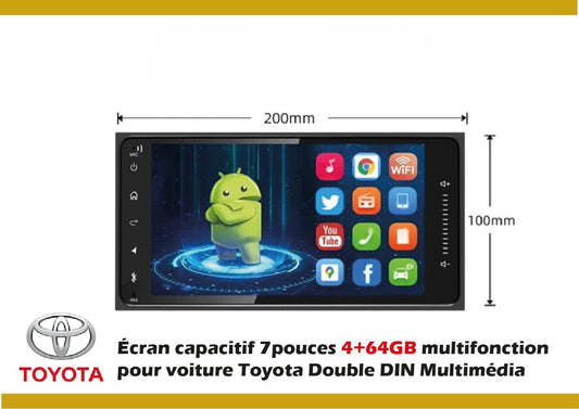 POSTE RADIO ANDROID Toyota Double Din