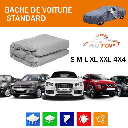 Bache de voiture standard toutes les marques , taille S M L XL XXL 4*4