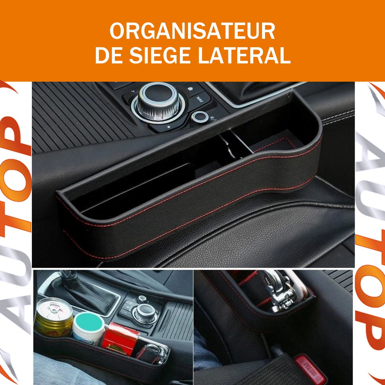 Organisateur siège de voiture