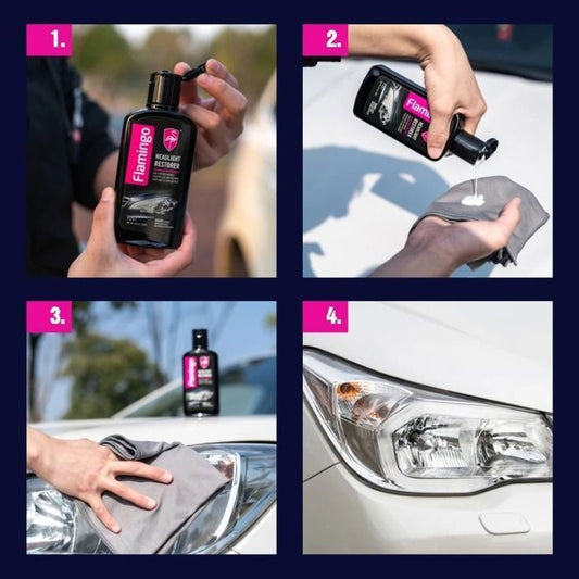Flamigo Nettoyage de phare de voiture 300ML F097